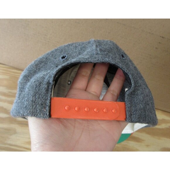 VINTAGE Syracuse Orange Hat Cap Snap Back Insignia Sport One * - Picture 7 of 13